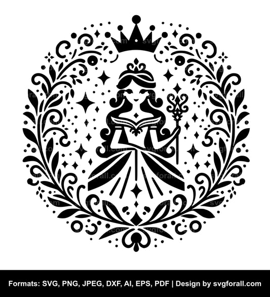 Princess SVG PNG