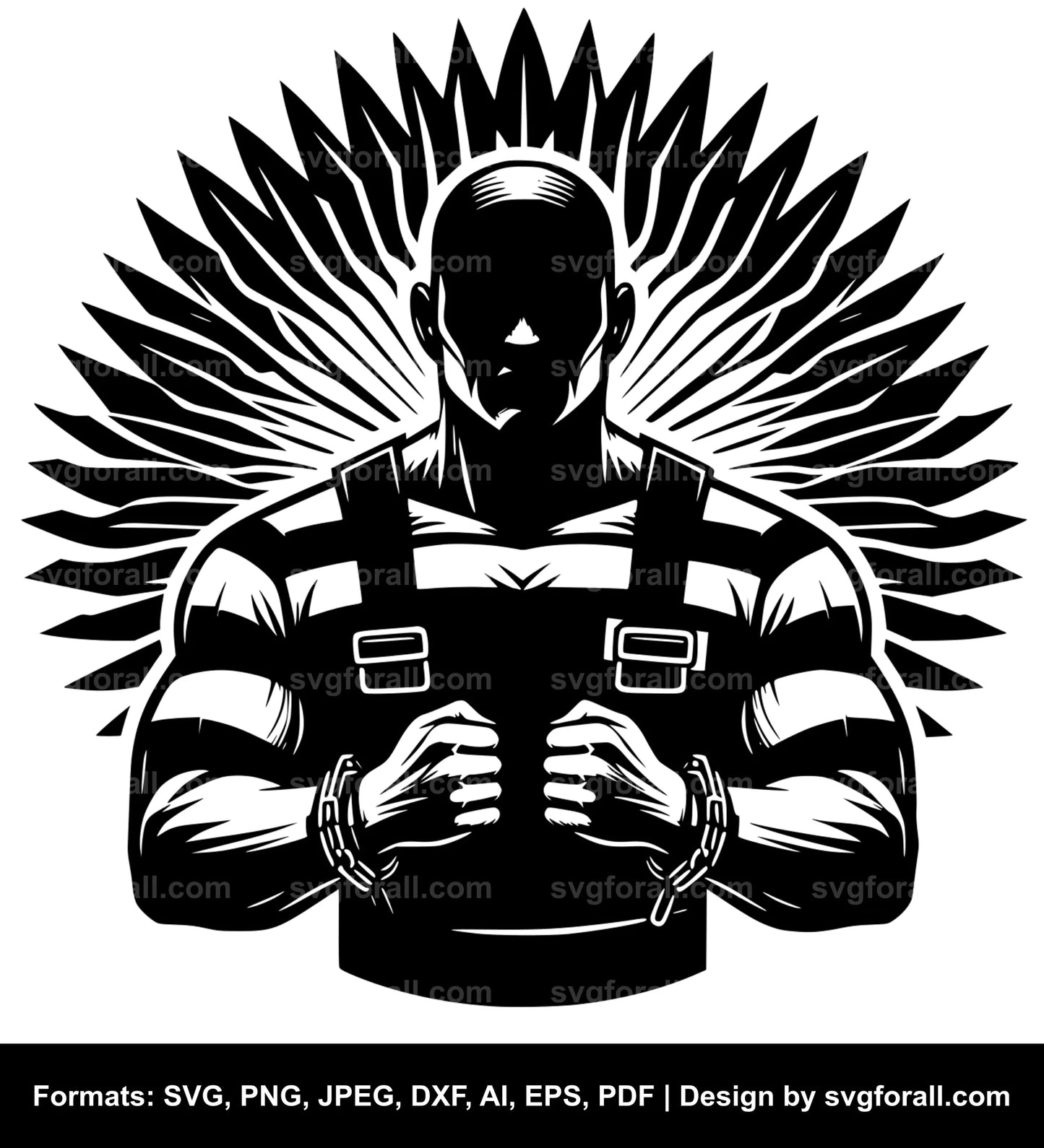 Prisoner Black SVG