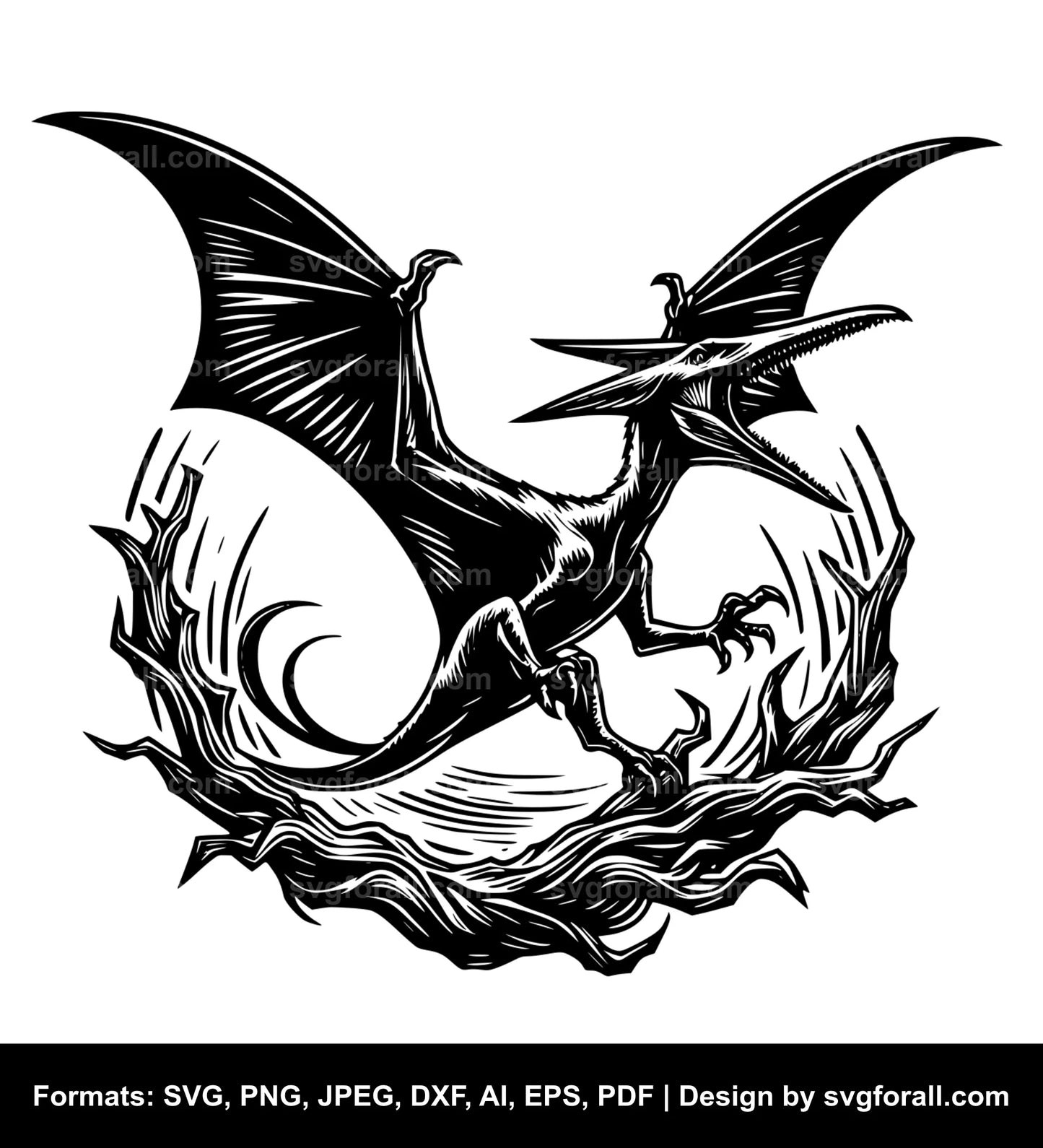 Pterodactyl SVG