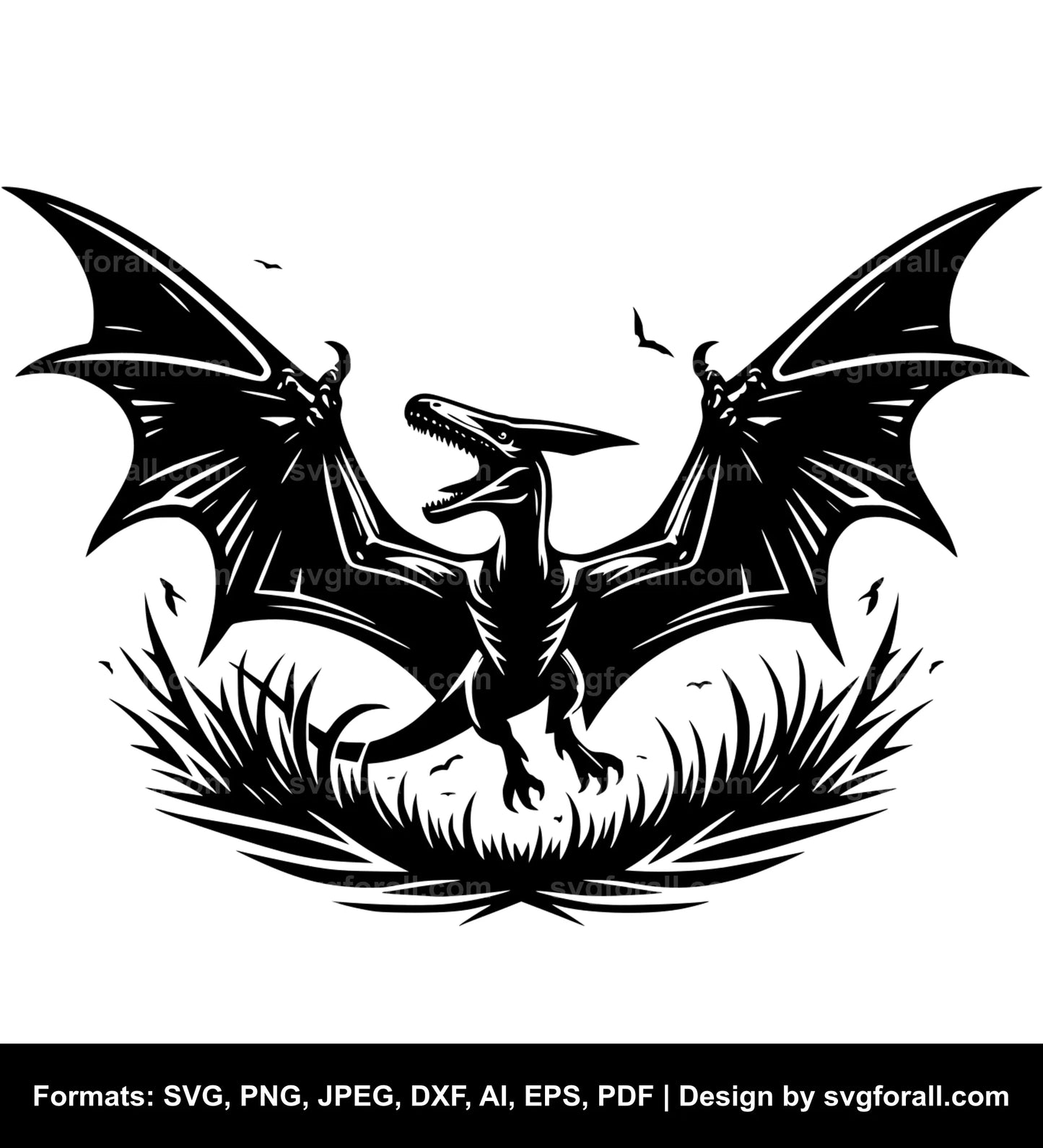 Pterodactyl SVG PNG