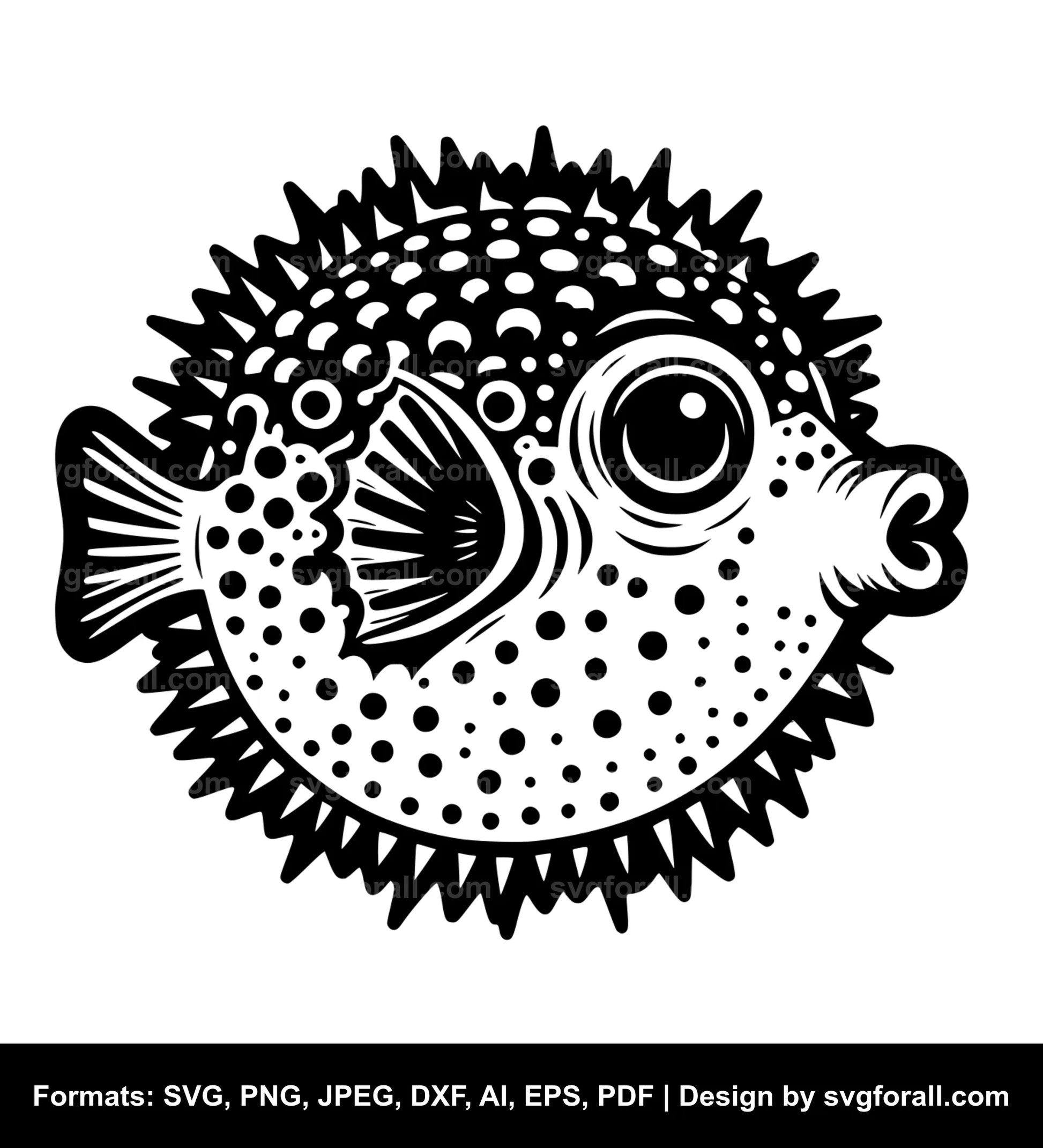 Puffer Fish SVG Download