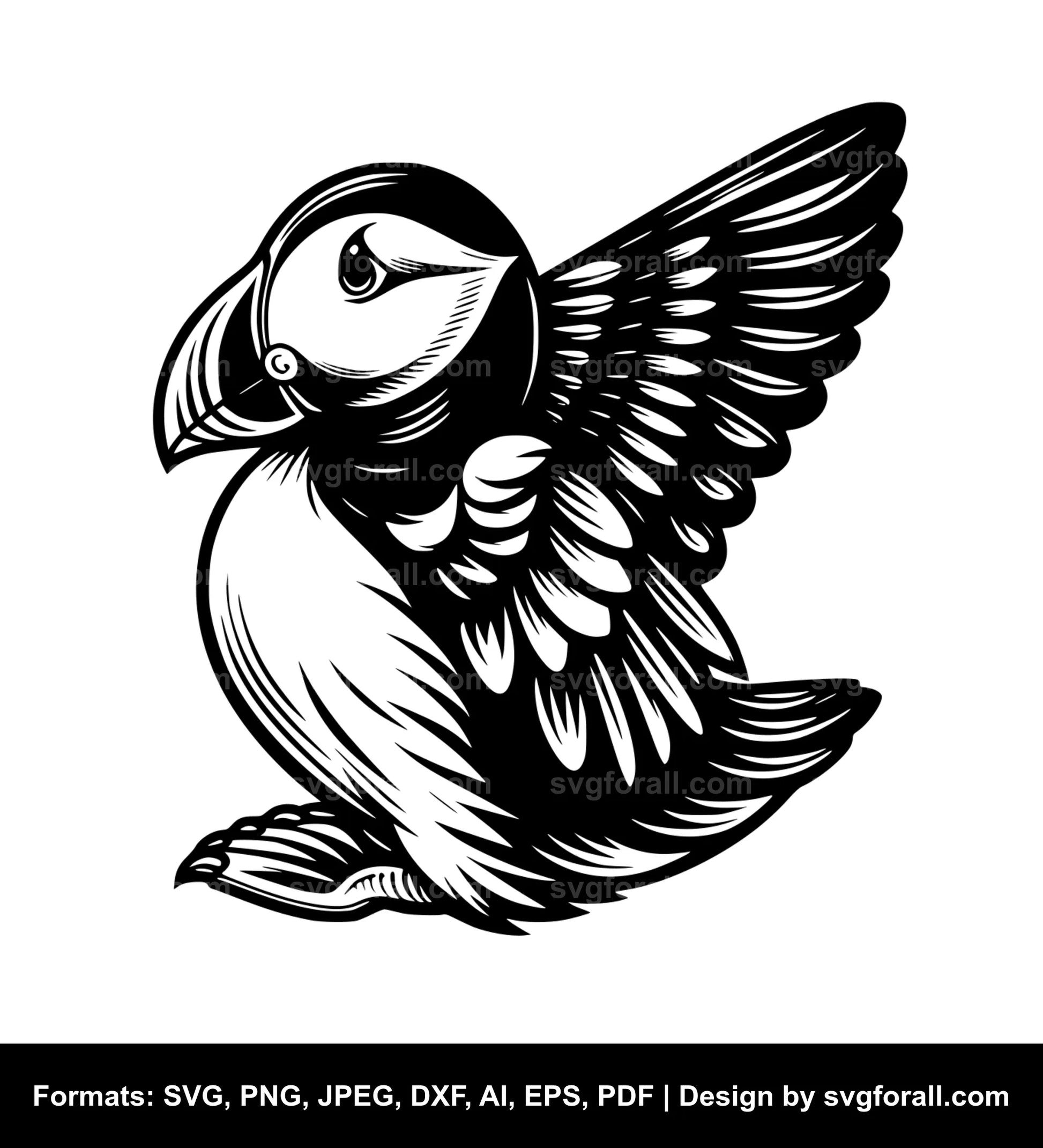 Puffin SVG