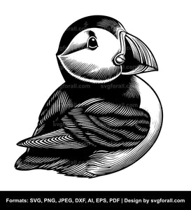 Puffin SVG