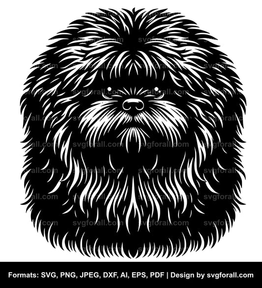 Puli Dog SVG Vector