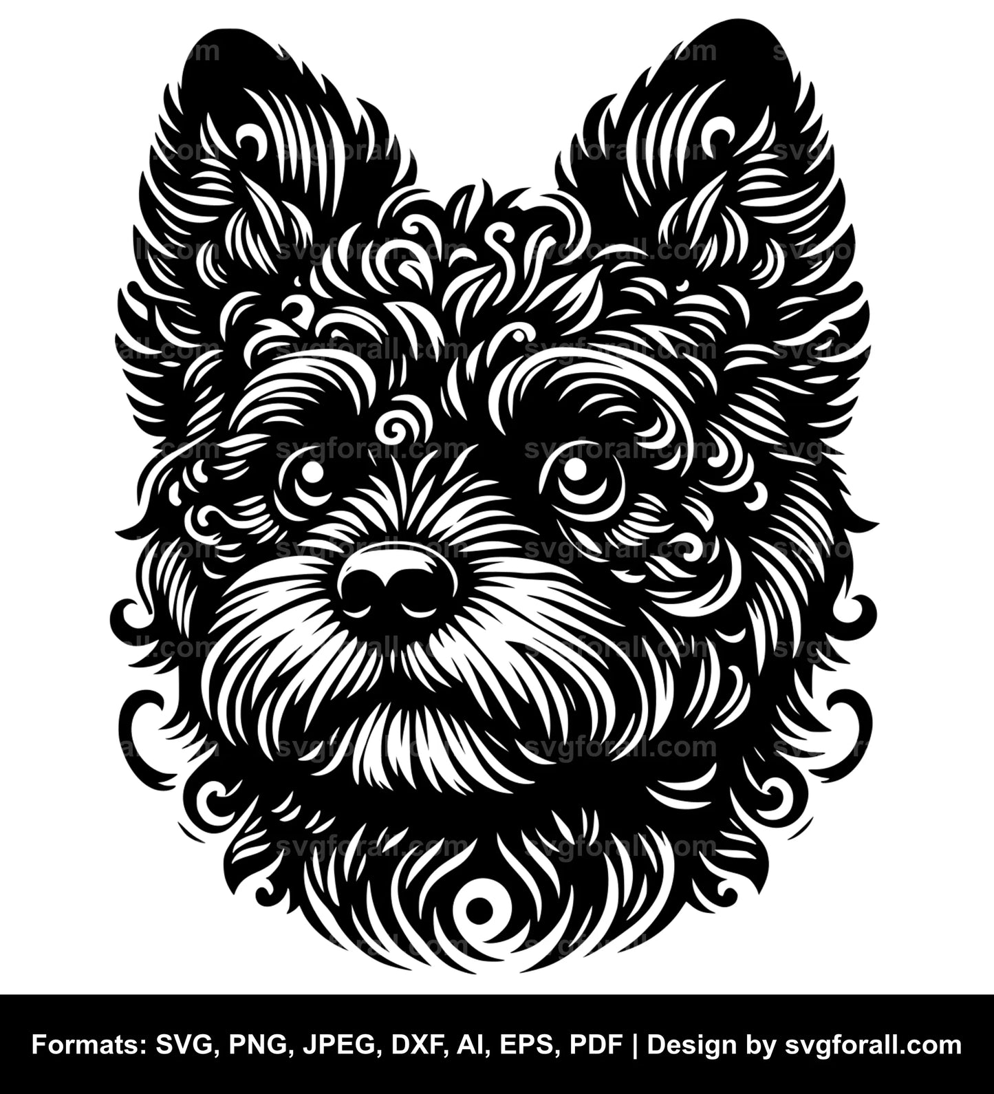 Pumi Dog Cricut SVG