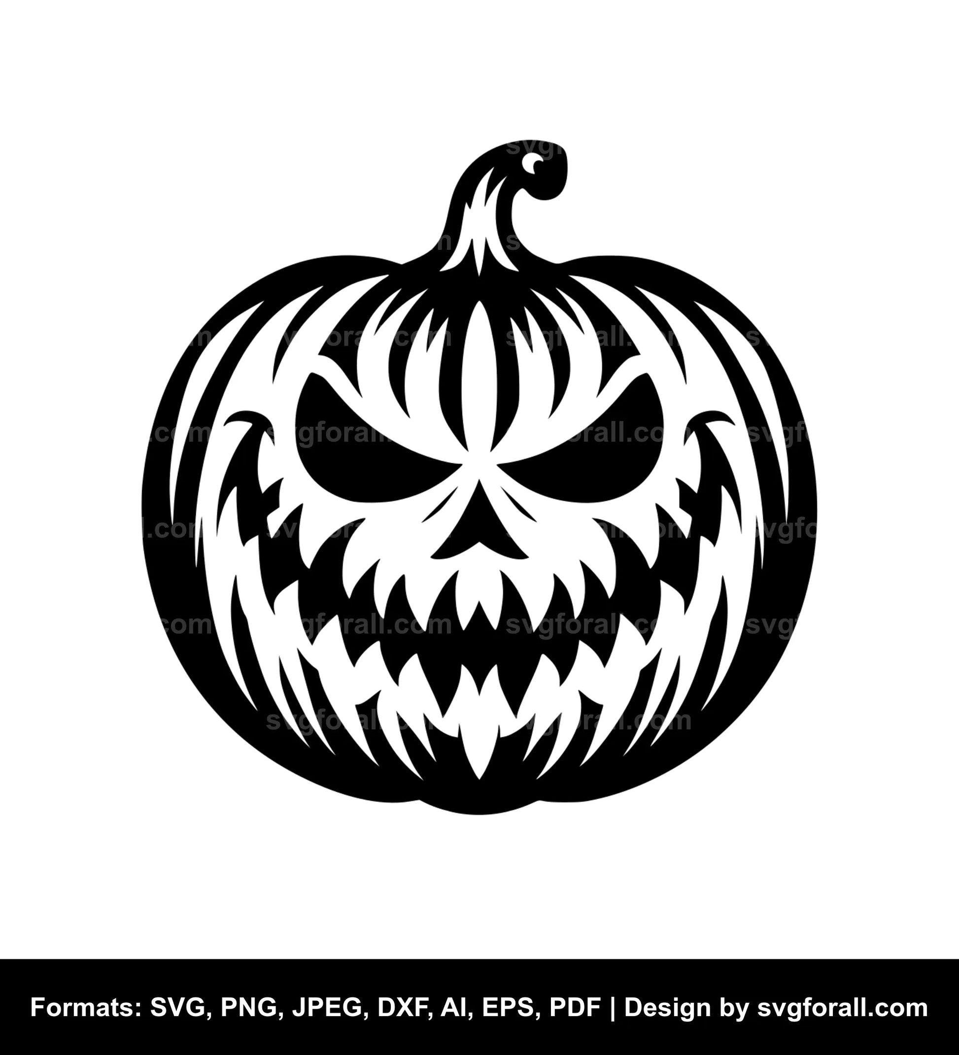 Pumpkin Face Cricut SVG