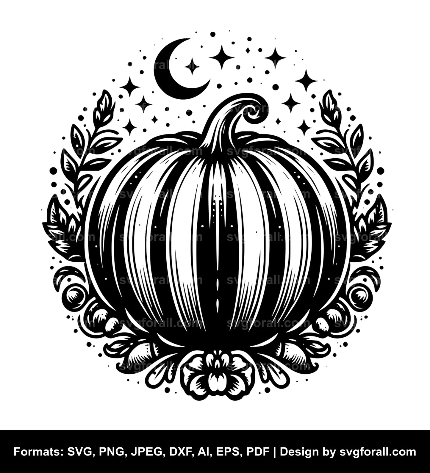 Pumpkin SVG Design