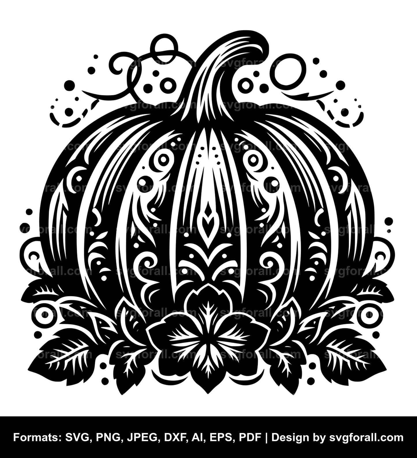 Pumpkin SVG Vector