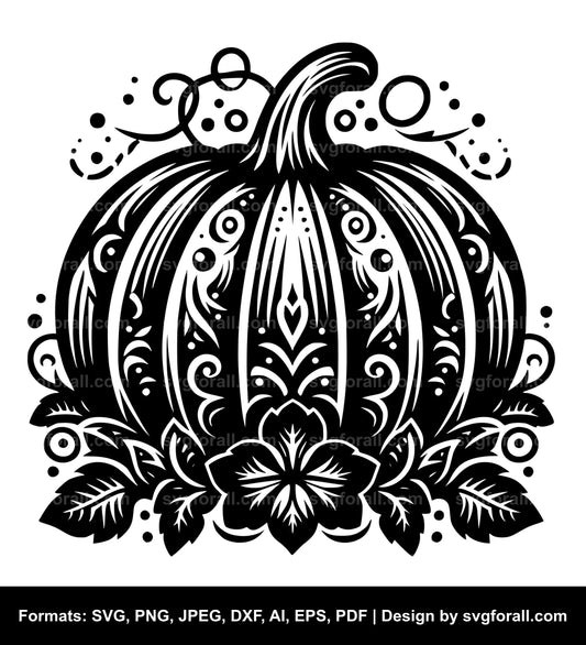 Pumpkin SVG Vector