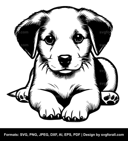 Puppy Cricut SVG