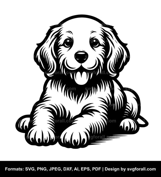 Puppy SVG Clip Art