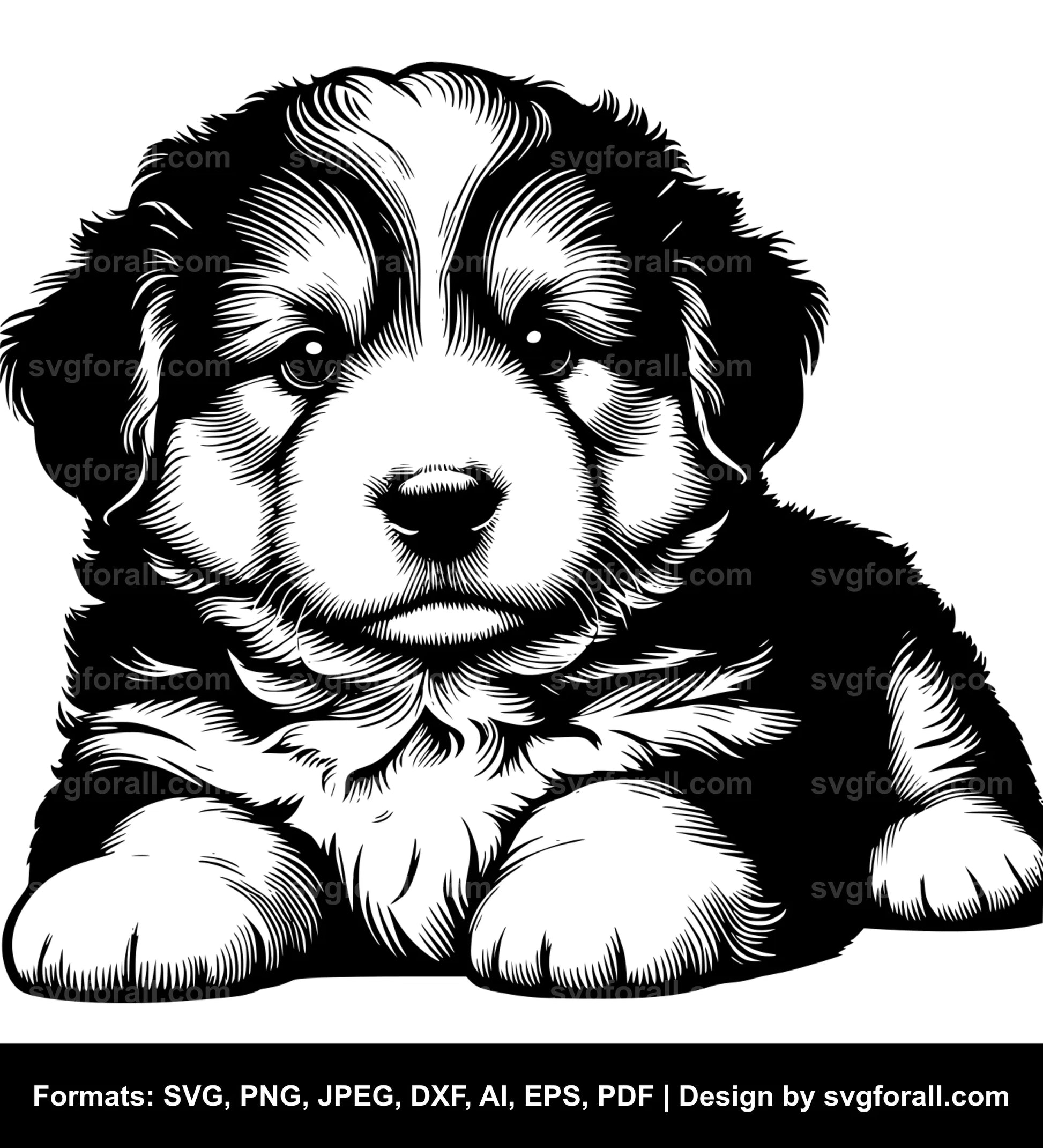 Puppy SVG PNG Image