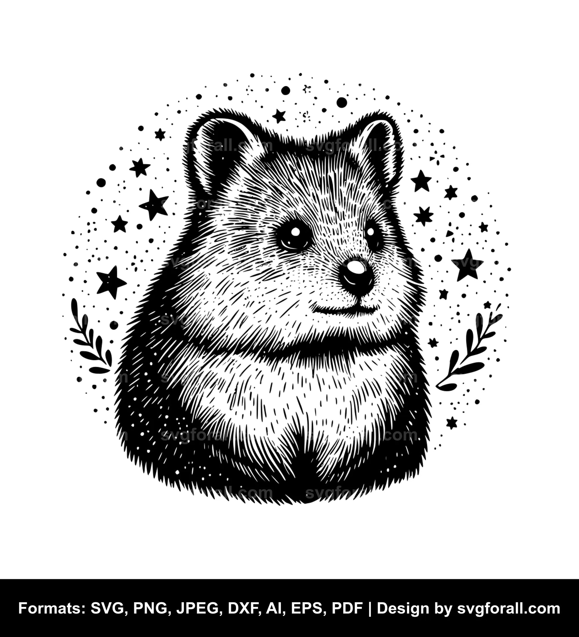 Quokka Cricut SVG