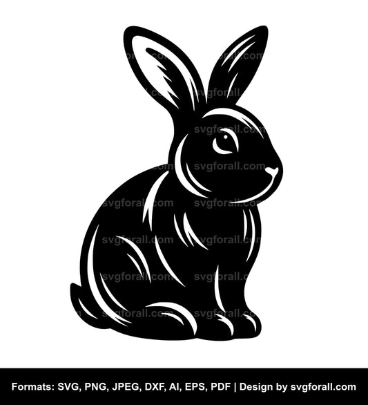 Rabbit SVG Vector