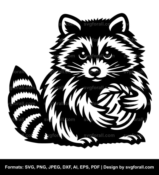 Raccoon Clipart SVG