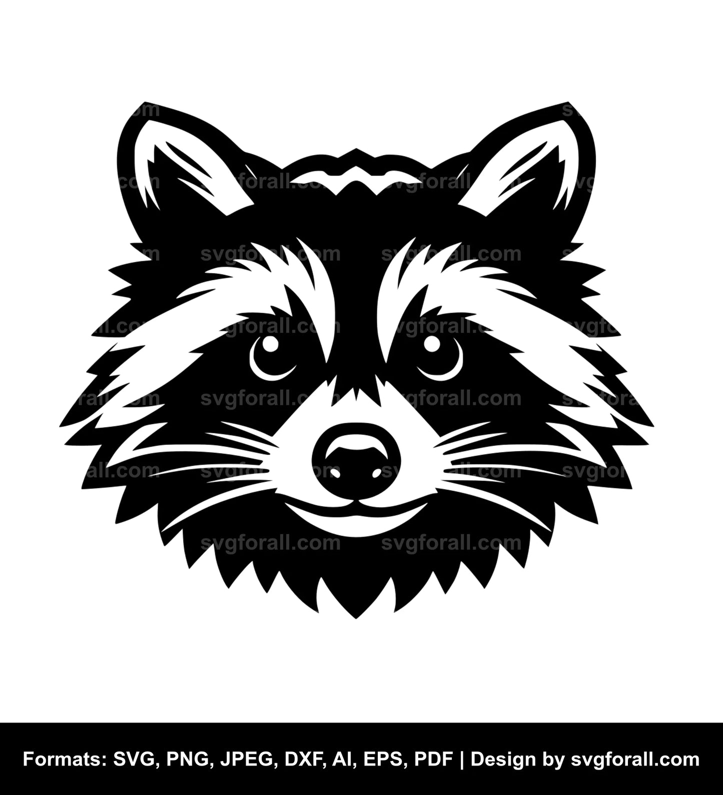 Raccoon Cricut SVG