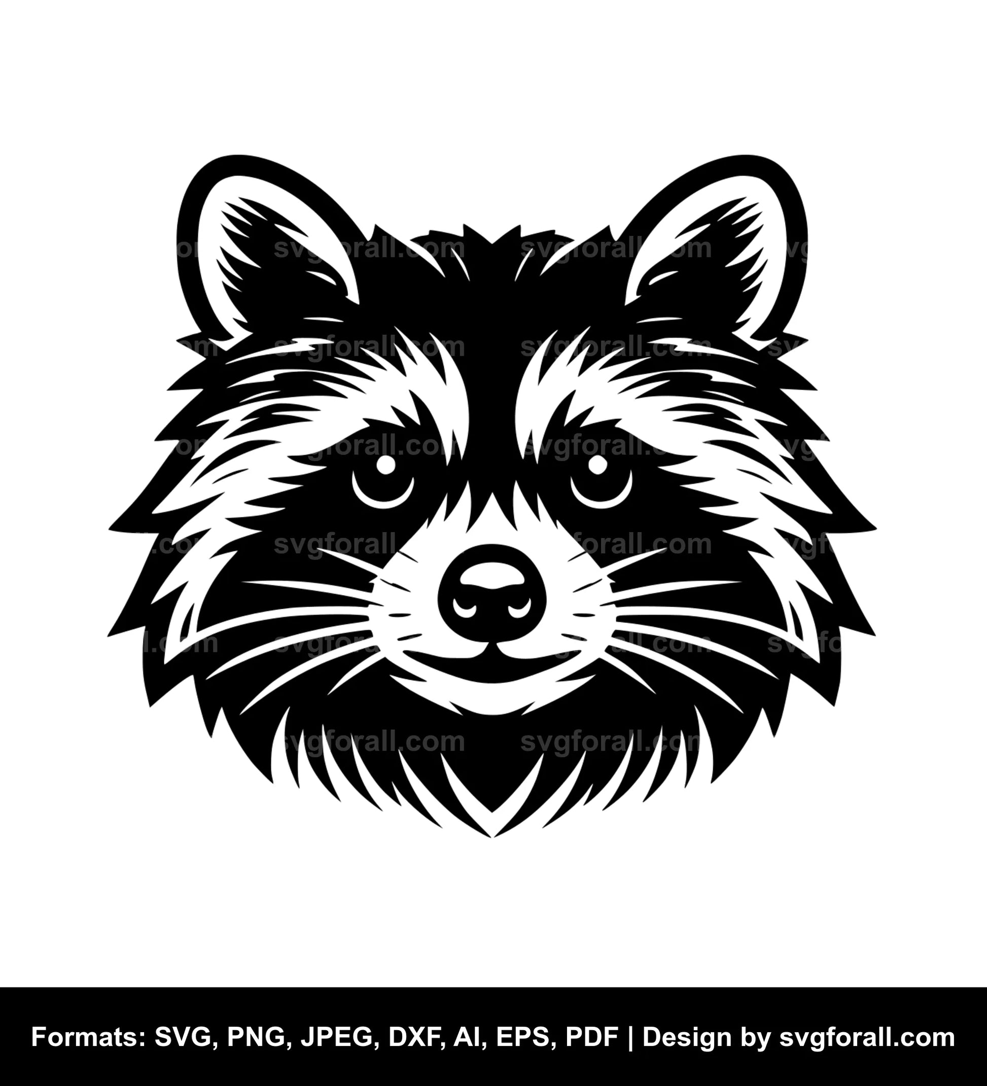 Raccoon SVG