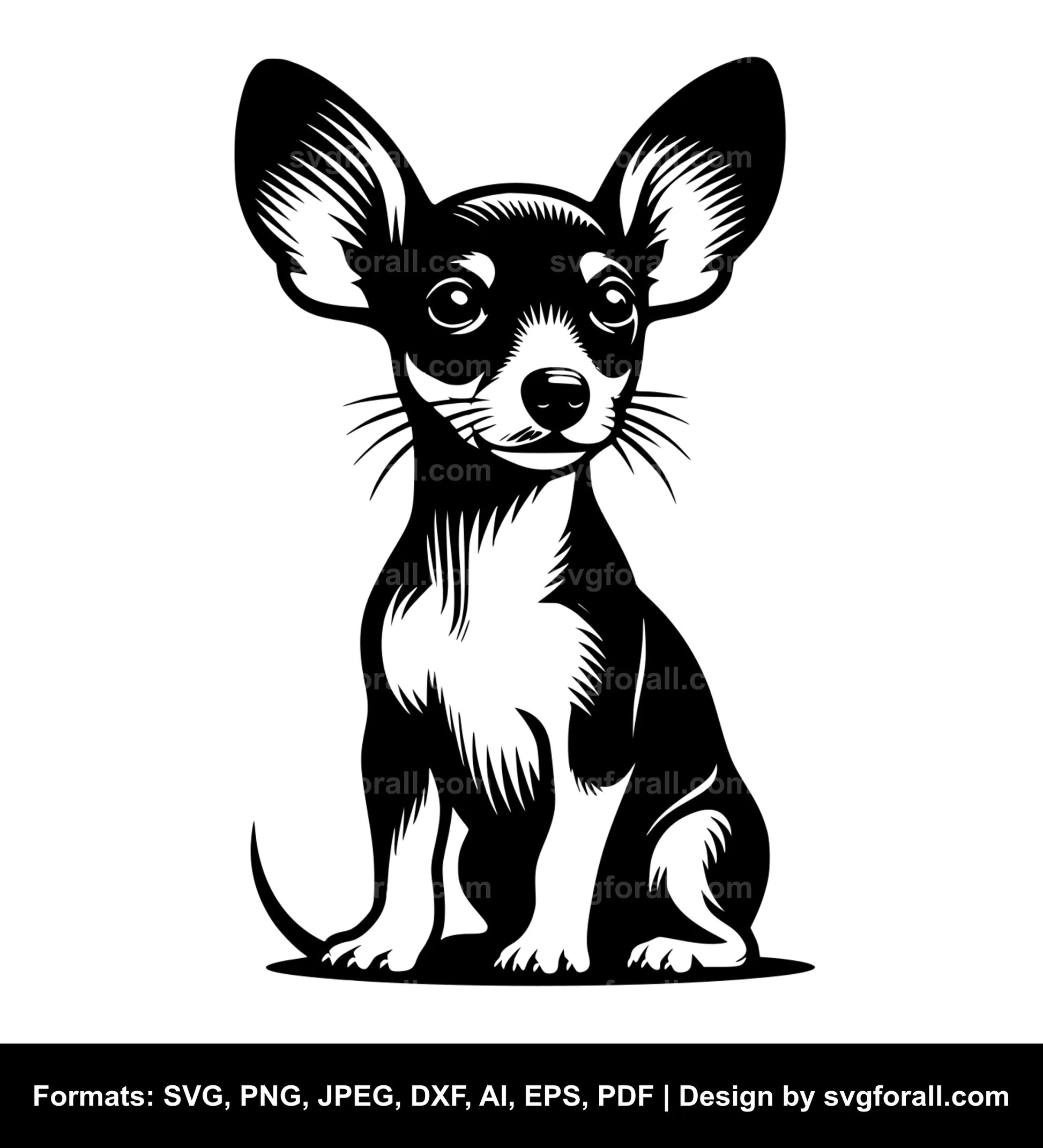 Rat Terrier Dog Cricut SVG