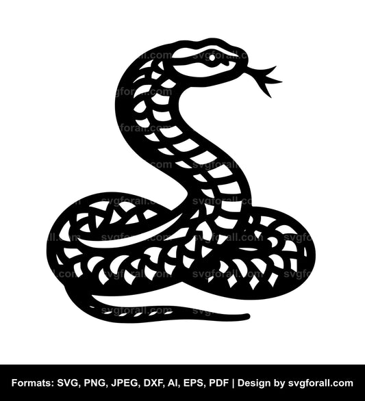 Rattlesnake SVG