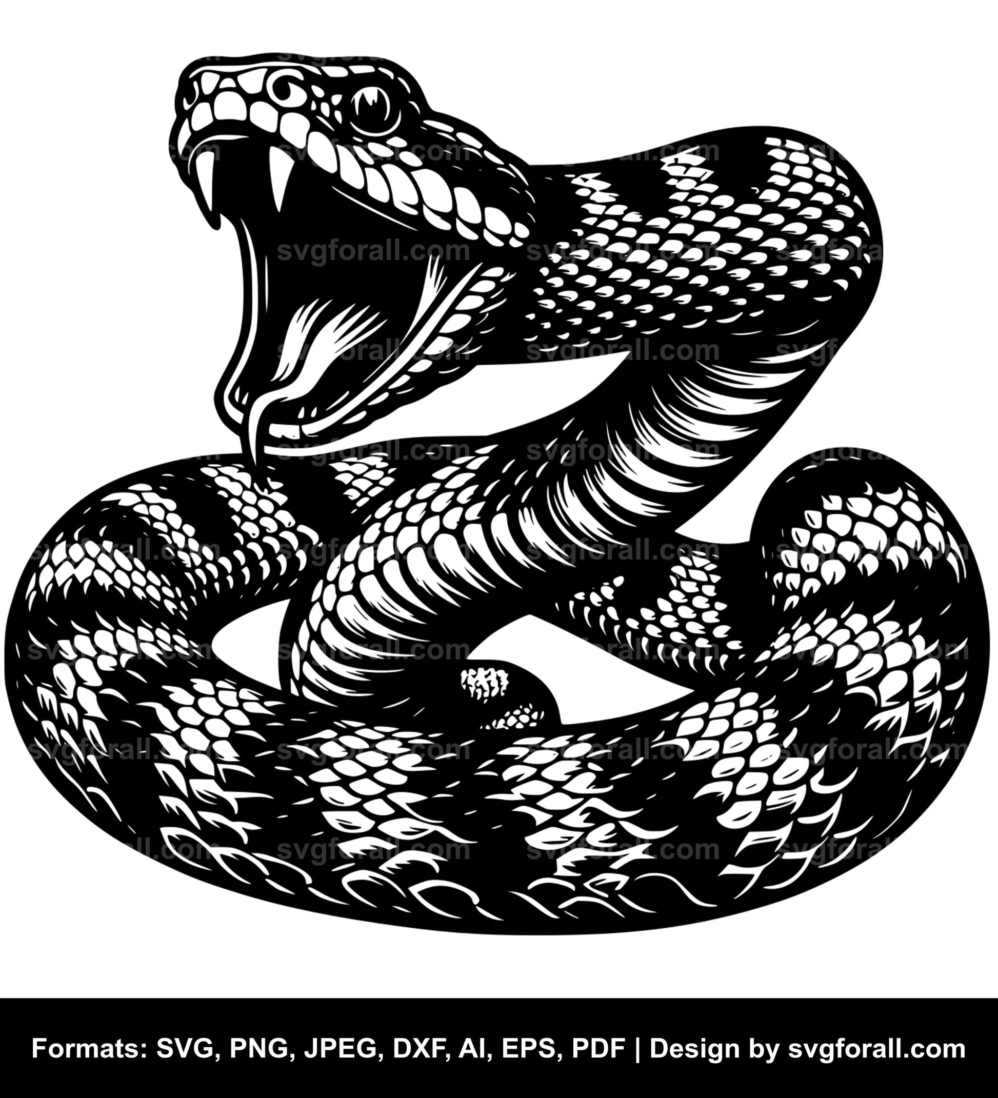 Rattlesnake SVG Download