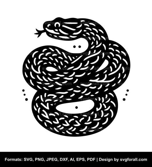 Rattlesnake SVG PNG