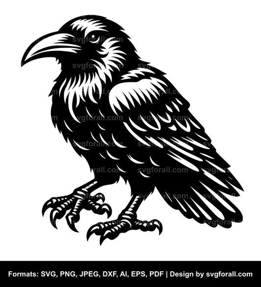 Raven SVG File