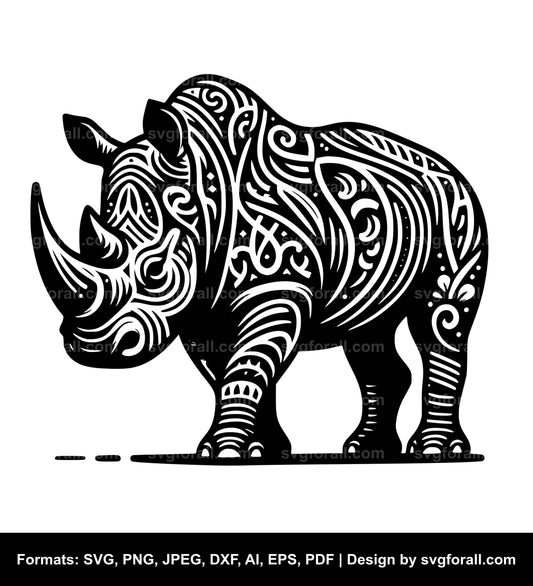 Rhinoceros Cricut SVG