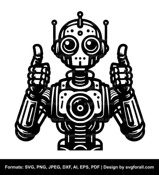 Robot SVG PNG Image