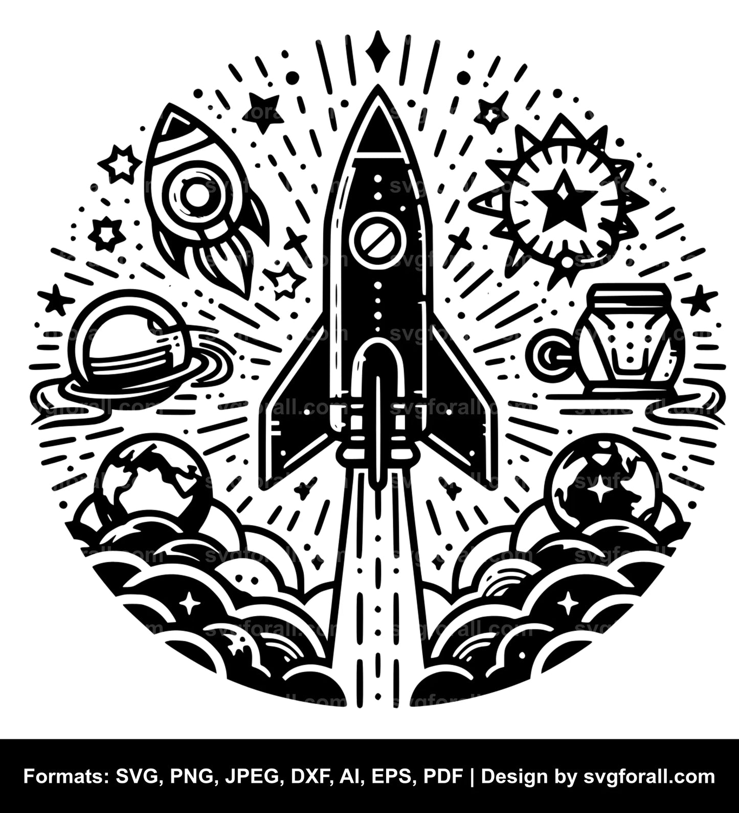 Rocket SVG PNG