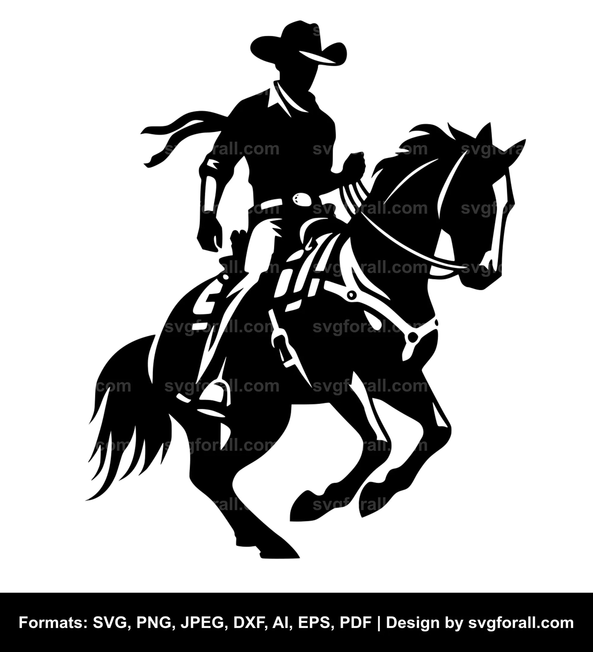 Rodeo Cowboy SVG Download