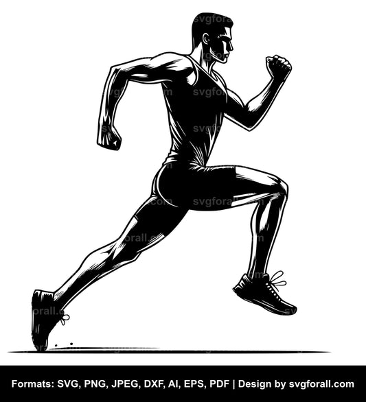 Runner SVG Download