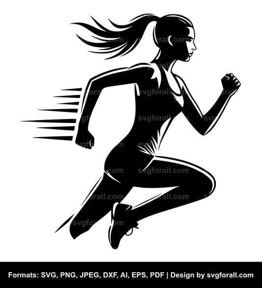 Runner Vector SVG