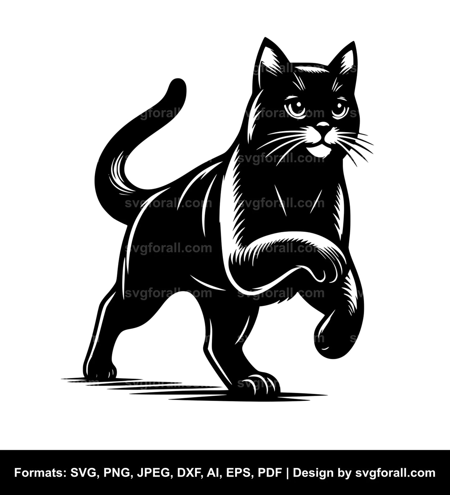 Running Cat SVG