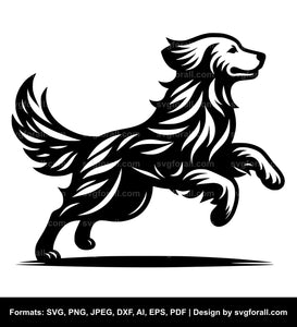 Running Dog SVG