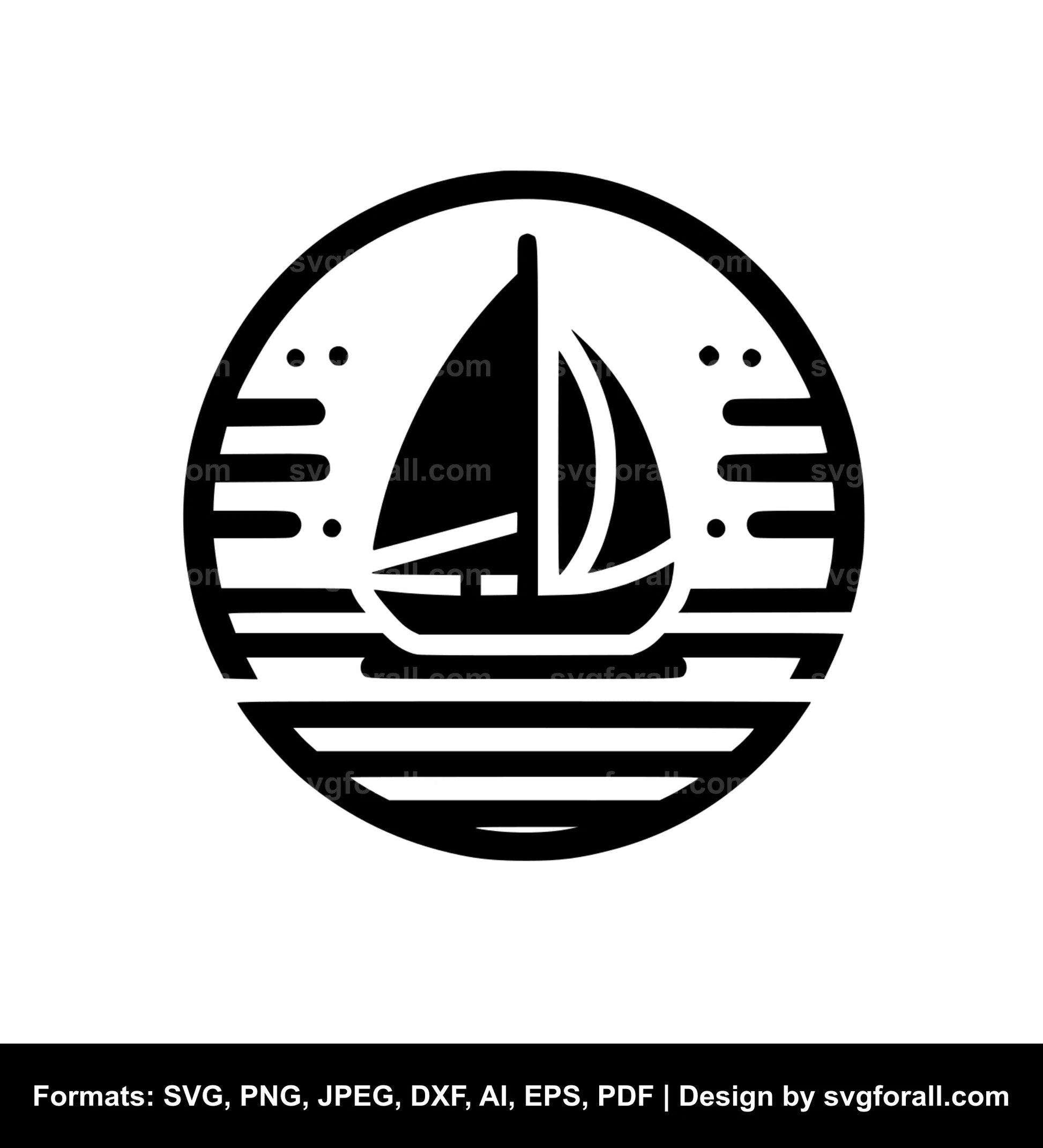 Sailing SVG File