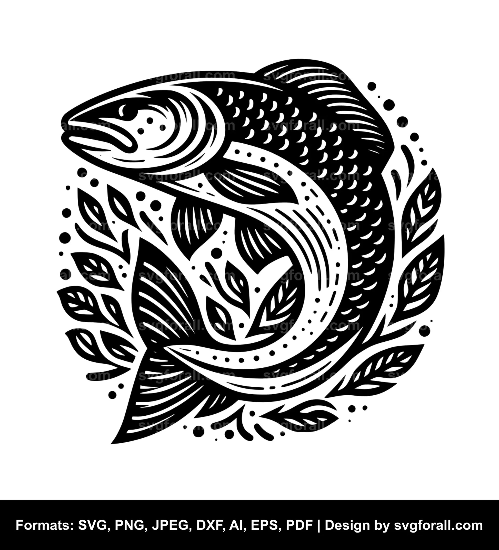 Salmon SVG File