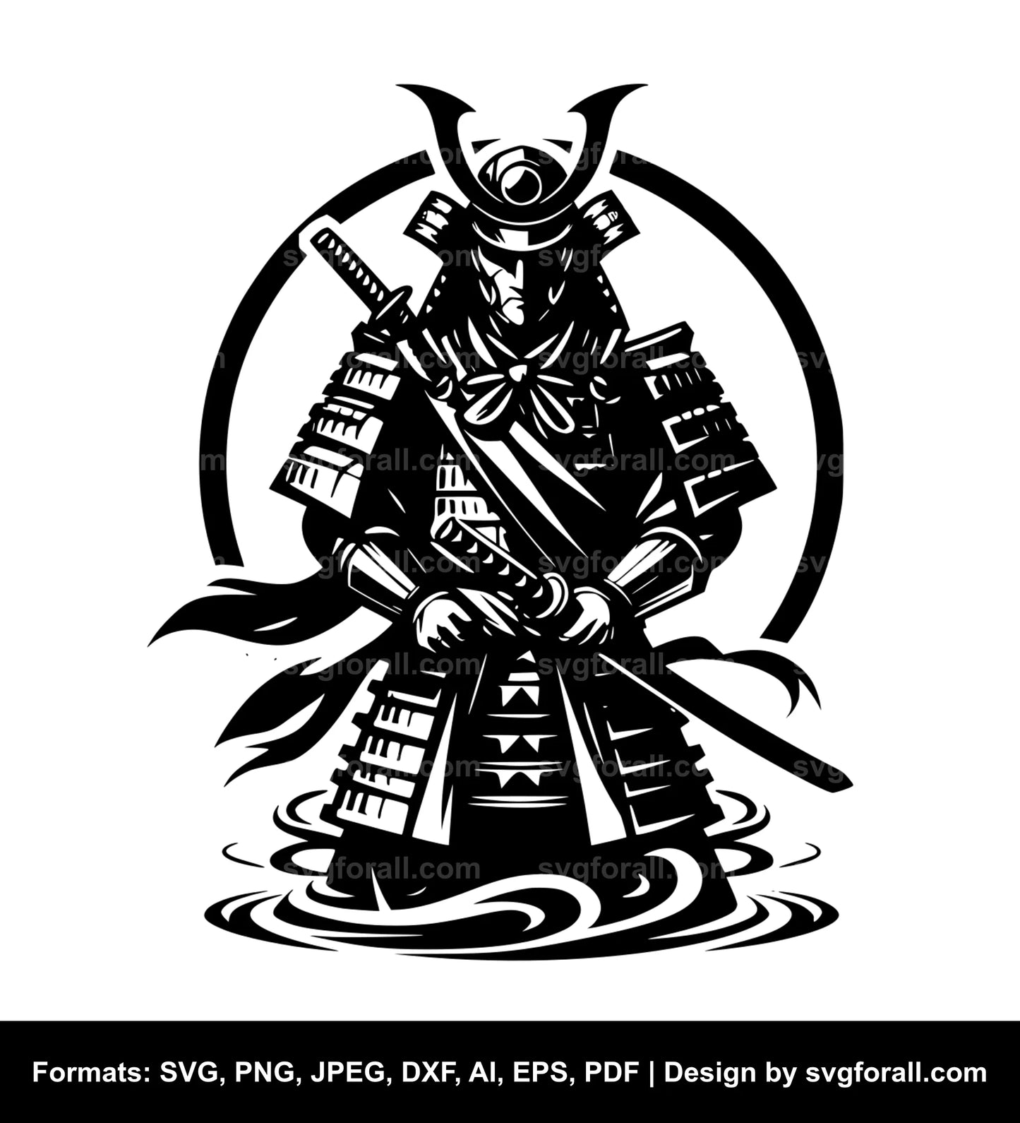 Samurai SVG Cut Files