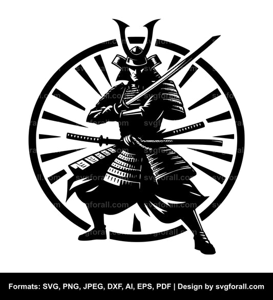 Samurai SVG For Cricut