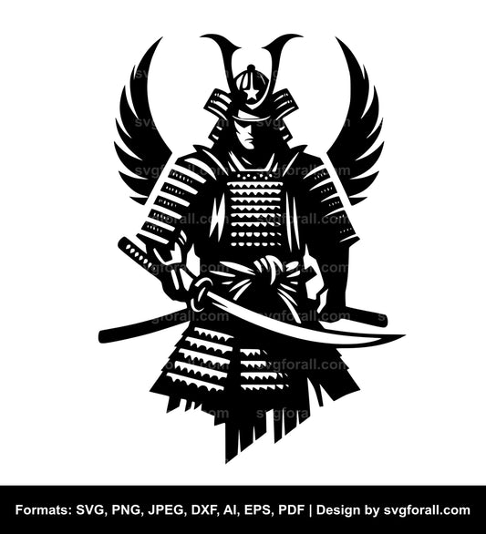 Samurai Vector SVG