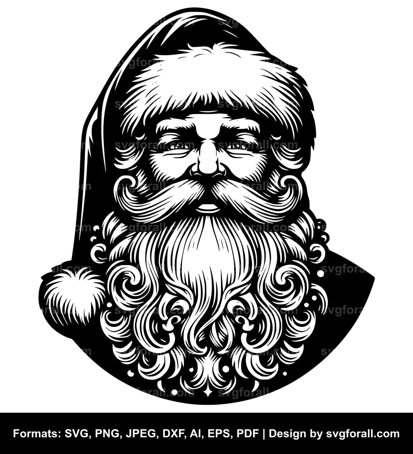 Santa Claus Vector SVG