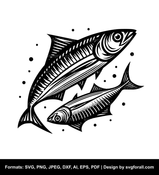 Sardine SVG File