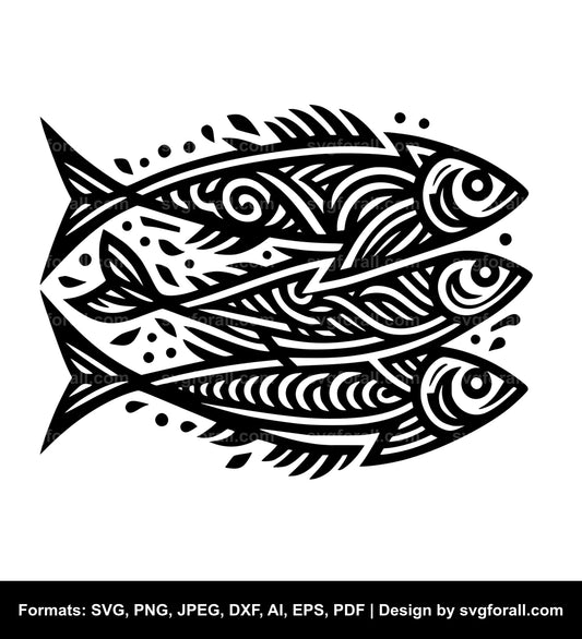 Sardine Vector SVG