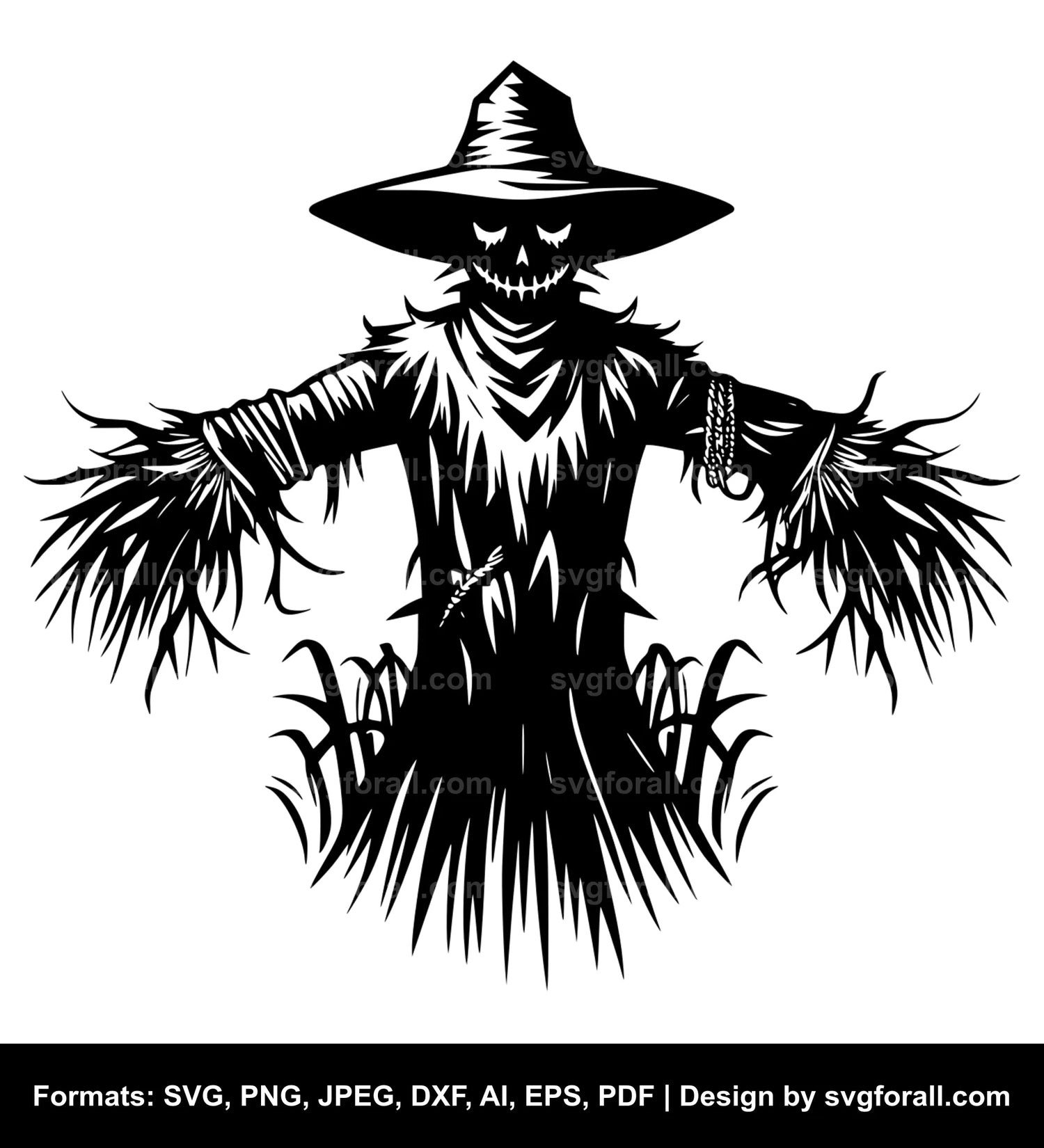 Scarecrow Clipart SVG