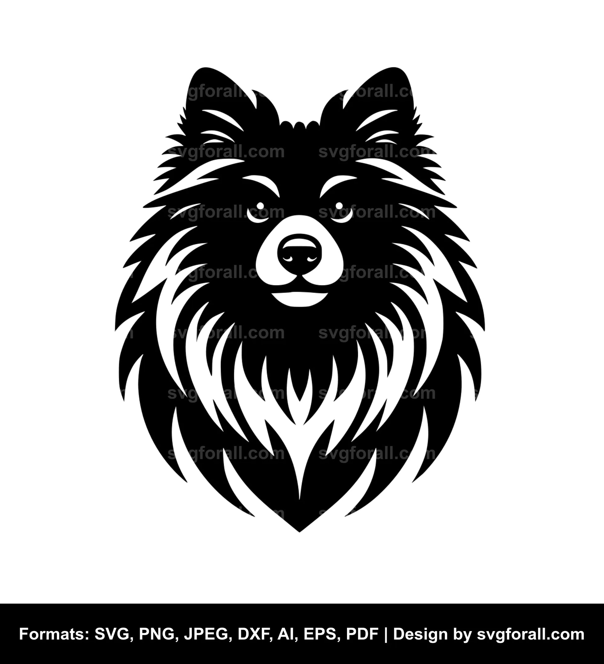 Schipperke Dog SVG