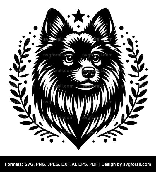 Schipperke Dog SVG File