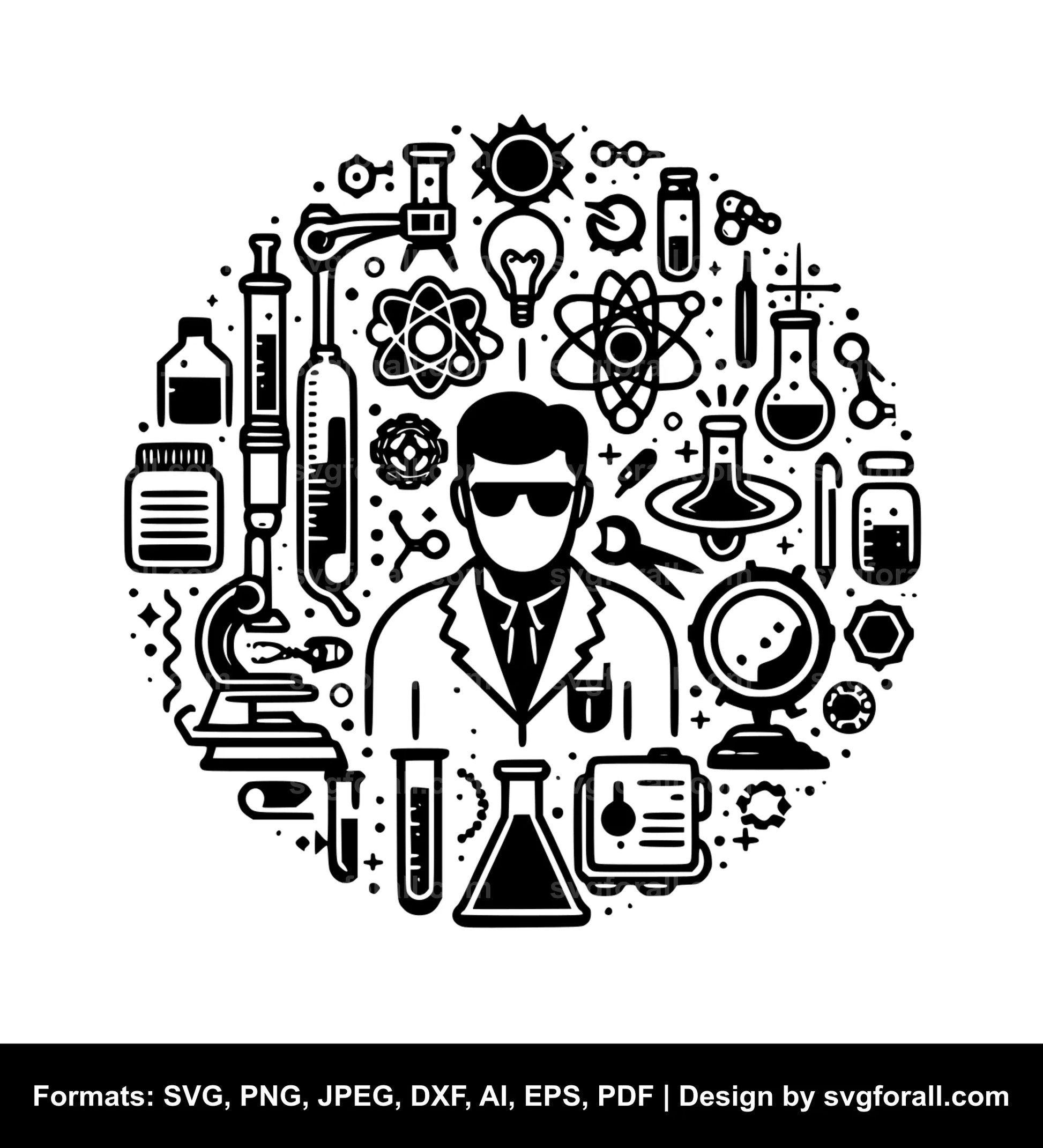 Scientist SVG Download