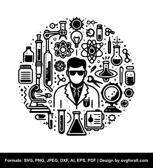 Scientist SVG Download