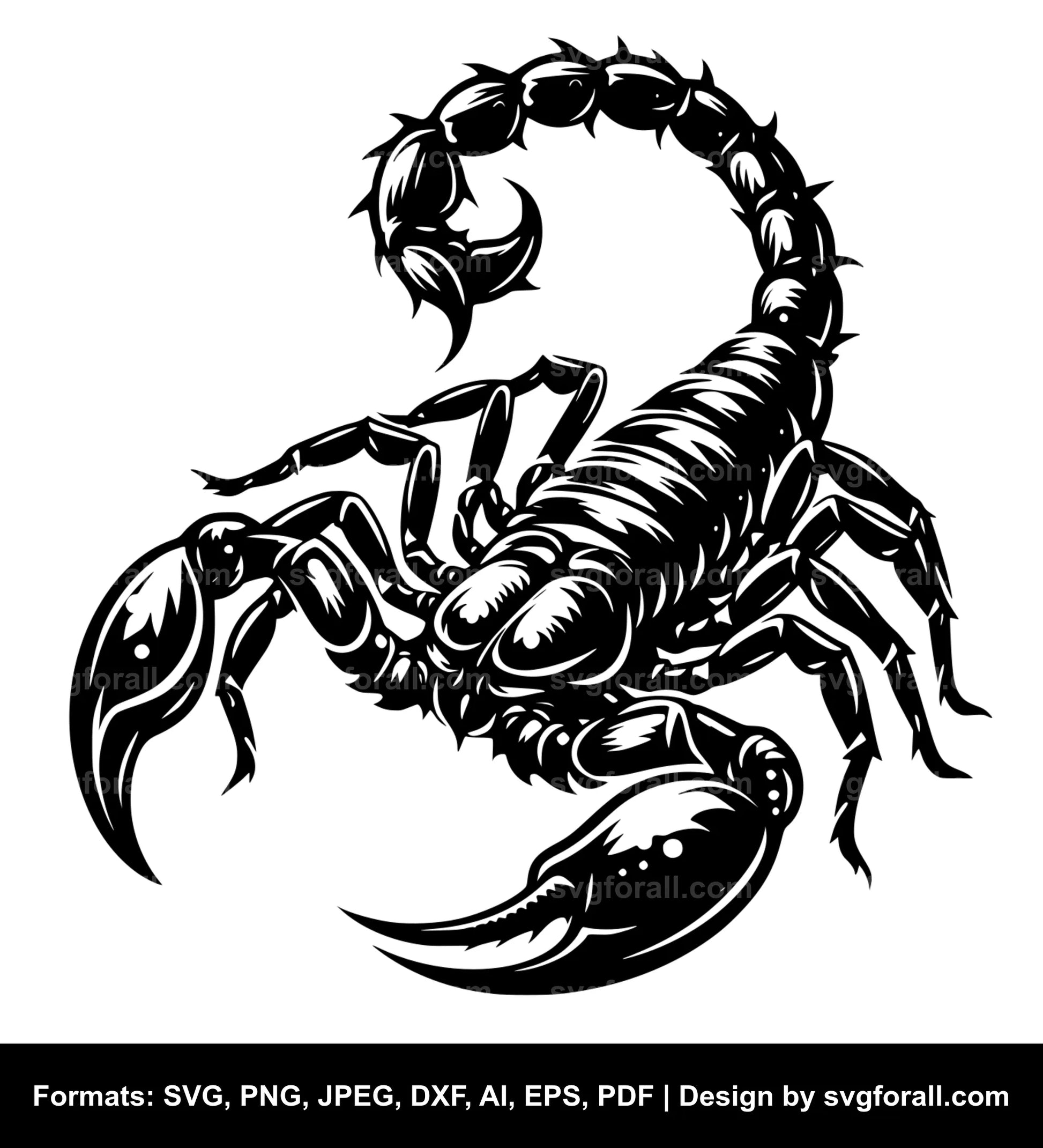 Scorpion SVG File