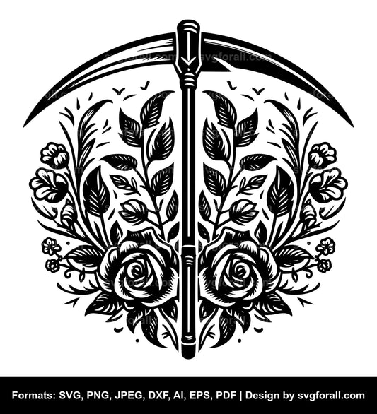 Scythe SVG Vector