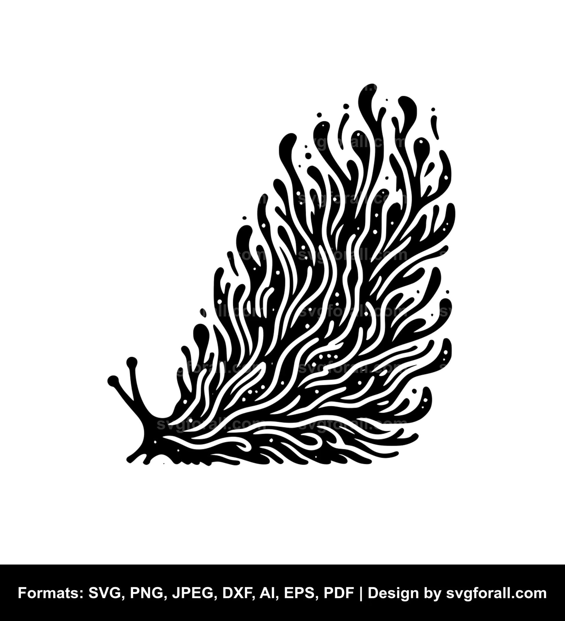 Sea Slug SVG